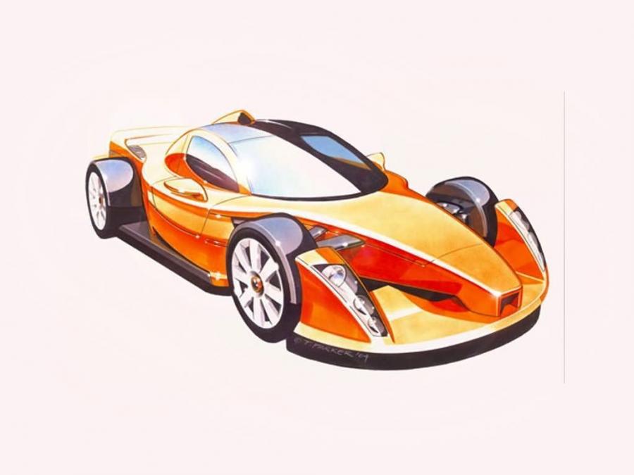  Hulme Supercar Concept 2005 года  (фото 8 из 12)